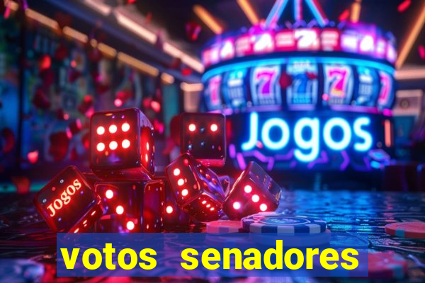 votos senadores impeachment moraes